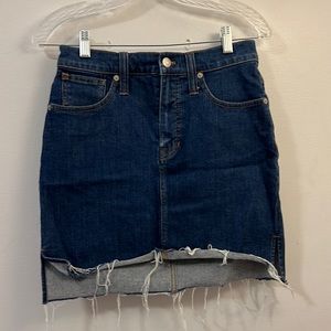Madewell jean skirt, size 26